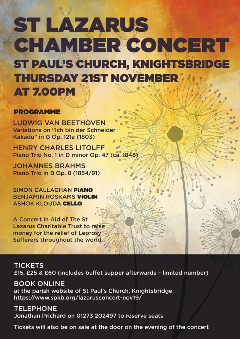 St Lazarus Nov 2019 Flyer